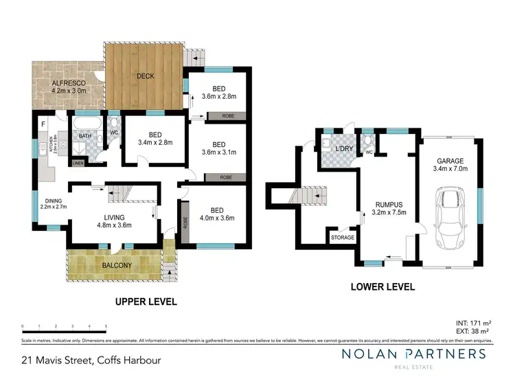 Floorplan of Homely house listing, 21 Mavis Street, Coffs Harbour NSW 2450