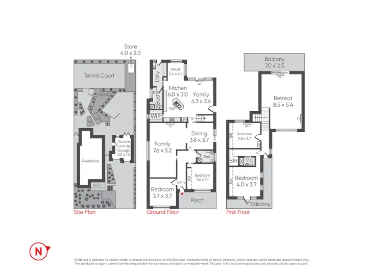 Floorplan of Homely house listing, 27 Upton Street, Altona VIC 3018