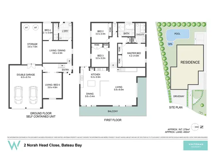 Floorplan of Homely house listing, 2 Norah Head Close, Bateau Bay NSW 2261