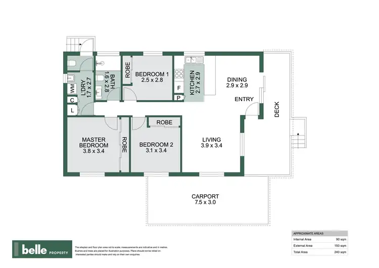 Floorplan of Homely house listing, 115/157 The Springs Road, Sussex Inlet NSW 2540