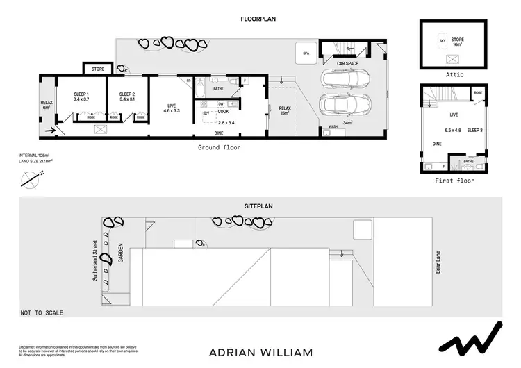 Floorplan of Homely house listing, 77 Sutherland Street, St Peters NSW 2044