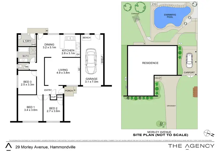 Floorplan of Homely house listing, 29 Morley Avenue, Hammondville NSW 2170