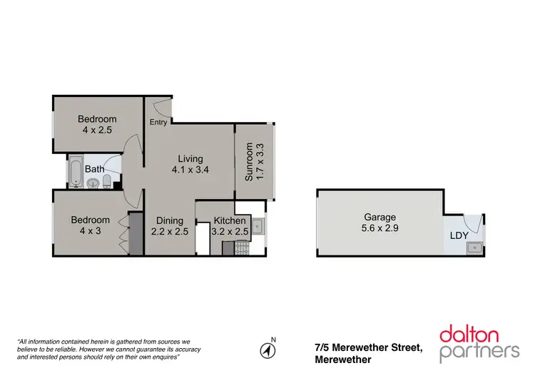 Floorplan of Homely unit listing, 7/5 Merewether Street, Merewether NSW 2291