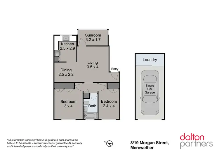 Floorplan of Homely unit listing, 8/19 Morgan Street, Merewether NSW 2291