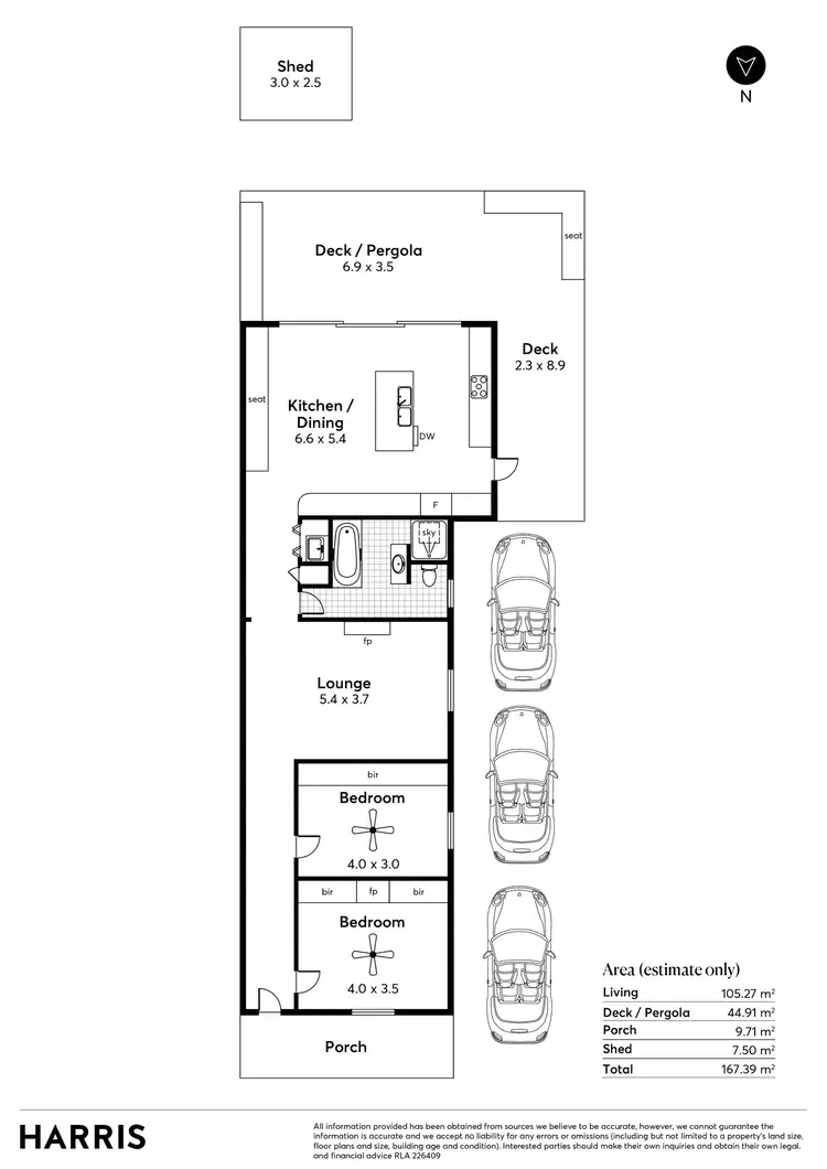 Floorplan of Homely house listing, 25 Regent Street, Parkside SA 5063
