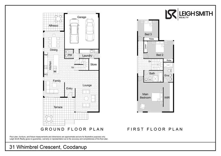 Floorplan of Homely house listing, 31 Whimbrel Crescent, Coodanup WA 6210