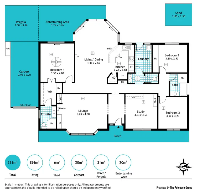 Floorplan of Homely house listing, 6A Third Avenue, Glenelg East SA 5045