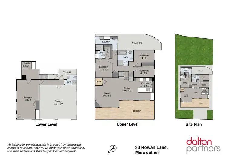 Floorplan of Homely house listing, 33 Rowan Lane, Merewether NSW 2291