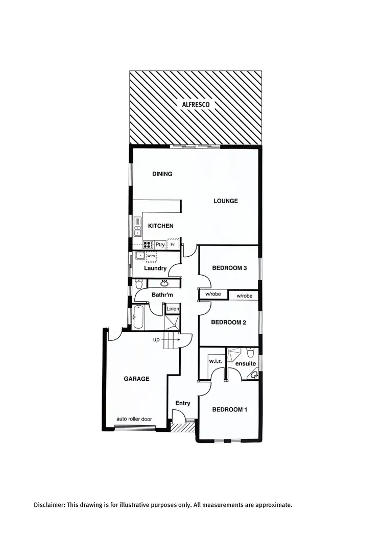 Floorplan of Homely house listing, 4A Webb Street, Clare SA 5453