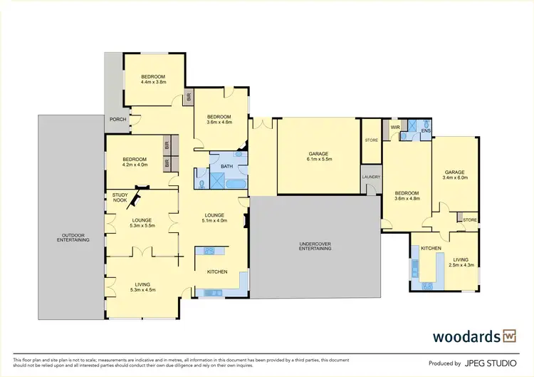 Floorplan of Homely rural property listing, 48 Yaamba Drive, Riddells Creek VIC 3431