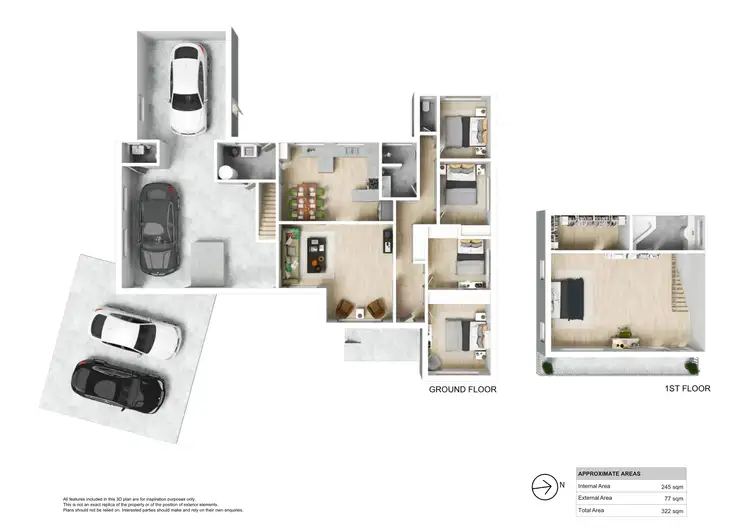 Floorplan of Homely house listing, 22a Nesbitt Close, Kotara NSW 2289