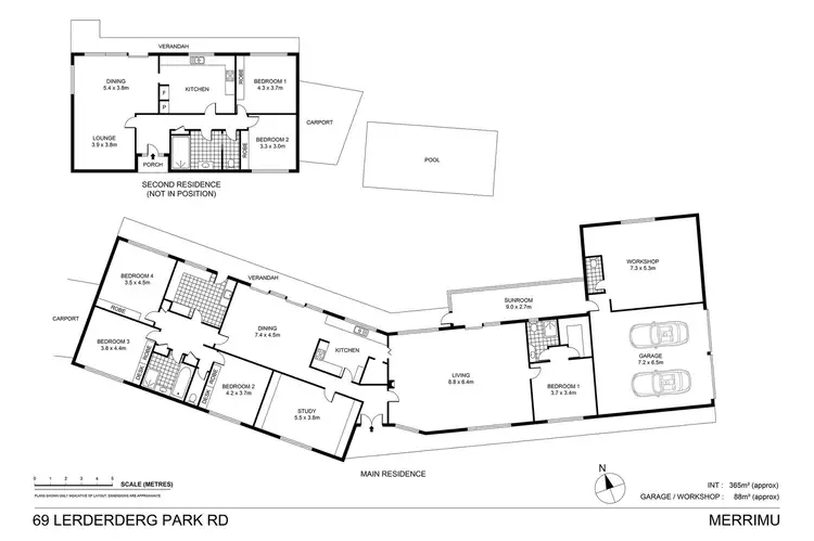 Floorplan of Homely house listing, 69 Lerderderg Park Road, Merrimu VIC 3340