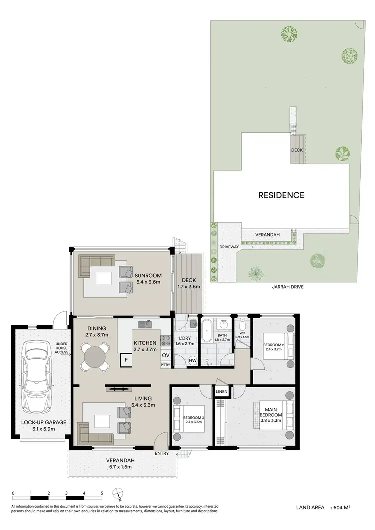 Floorplan of Homely house listing, 14 Jarrah Drive, Kariong NSW 2250