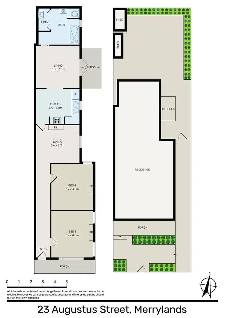 Floorplan of Homely house listing, 23 Augustus Street, Merrylands NSW 2160