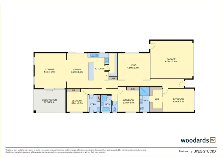 Floorplan of Homely house listing, 1 Conner Court, Romsey VIC 3434