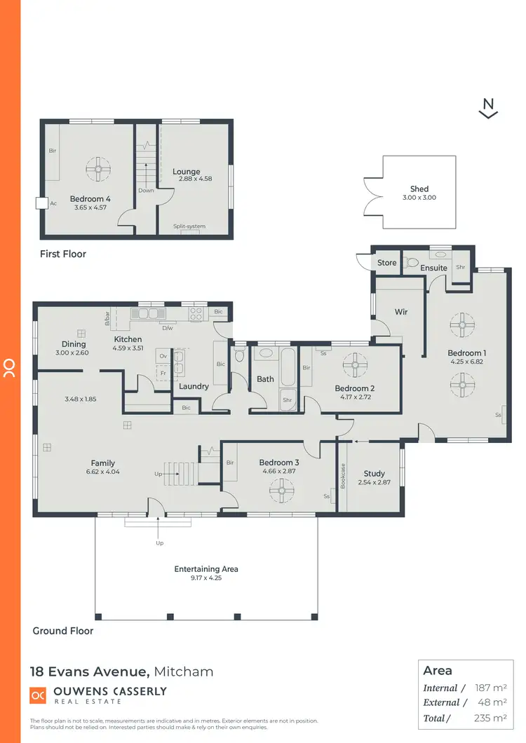 Floorplan of Homely house listing, 18 Evans Avenue, Mitcham SA 5062