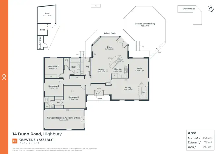 Floorplan of Homely house listing, 14 Dunn Road, Highbury SA 5089