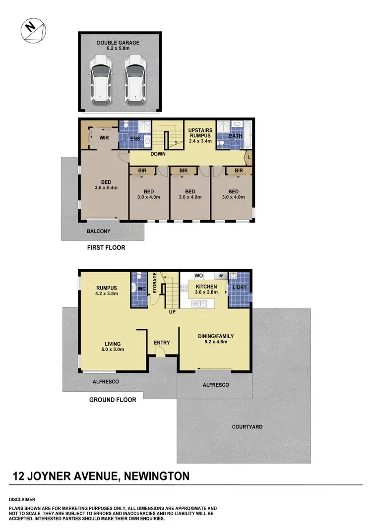 Floorplan of Homely house listing, 12 Joyner Avenue, Newington NSW 2127
