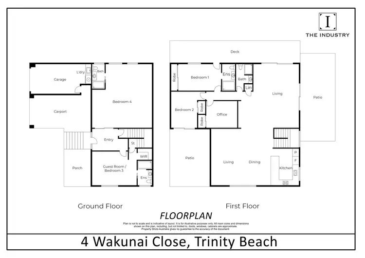 Floorplan of Homely house listing, 4 Wakunai Close, Trinity Beach QLD 4879