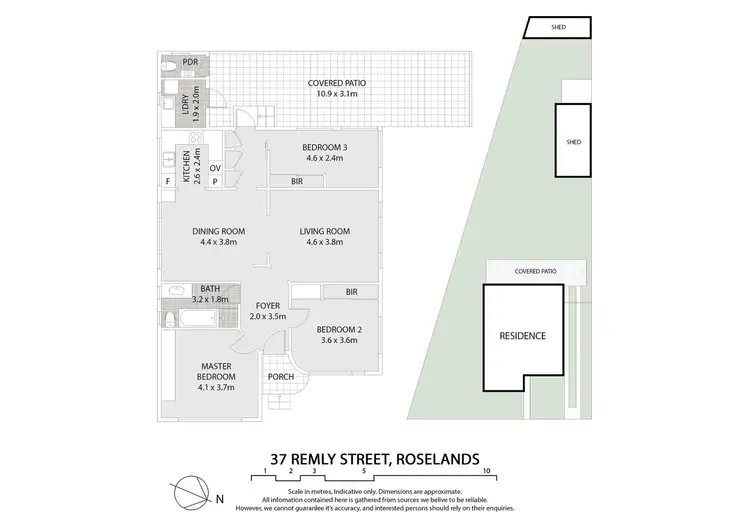 Floorplan of Homely house listing, 37 Remly Street, Roselands NSW 2196