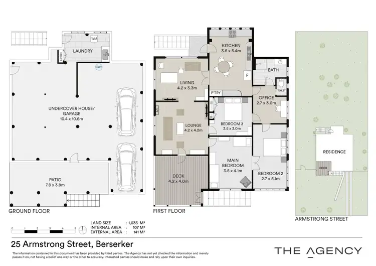 Floorplan of Homely house listing, 25 Armstrong Street, Berserker QLD 4701