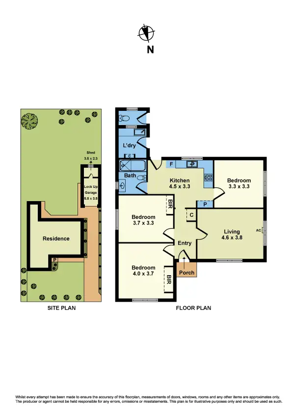 Floorplan of Homely house listing, 37 Blanche Street, Ardeer VIC 3022