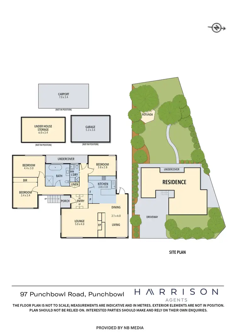 Floorplan of Homely house listing, 97 Punchbowl Road, Punchbowl TAS 7249