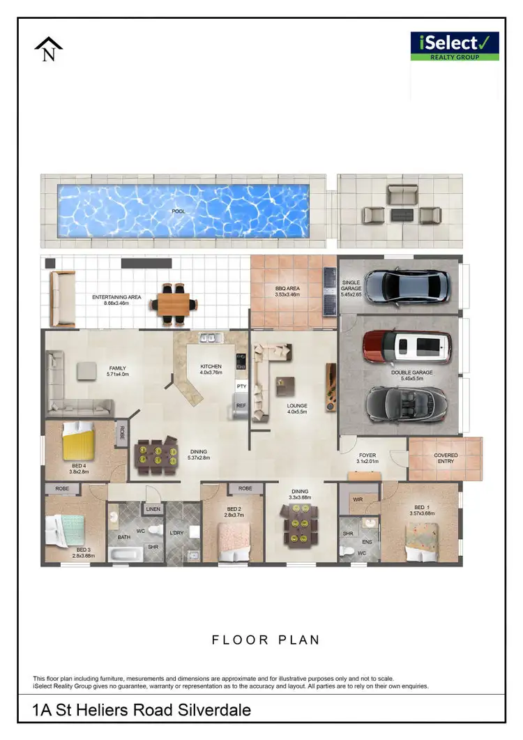 Floorplan of Homely house listing, 1a St Heliers Road, Silverdale NSW 2752