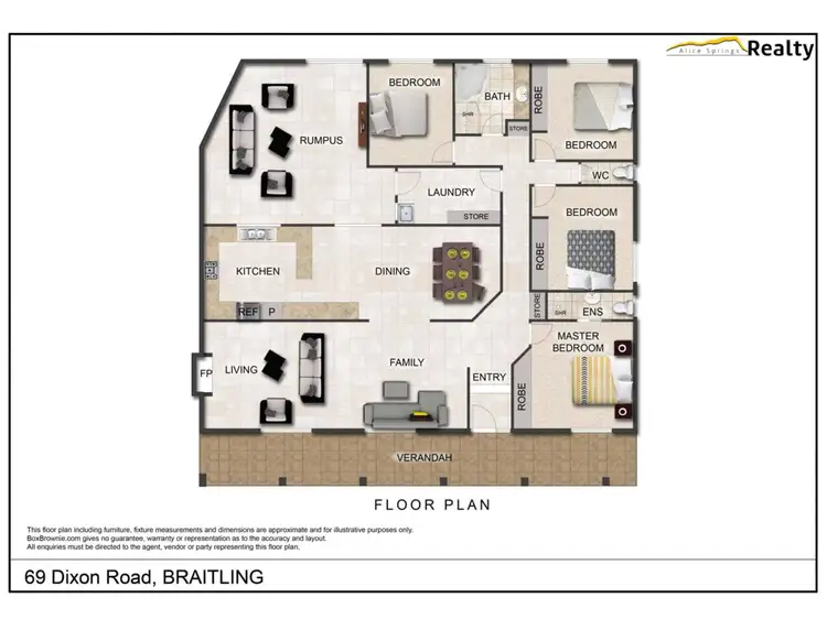 Floorplan of Homely house listing, 69 Dixon Road, Braitling NT 870