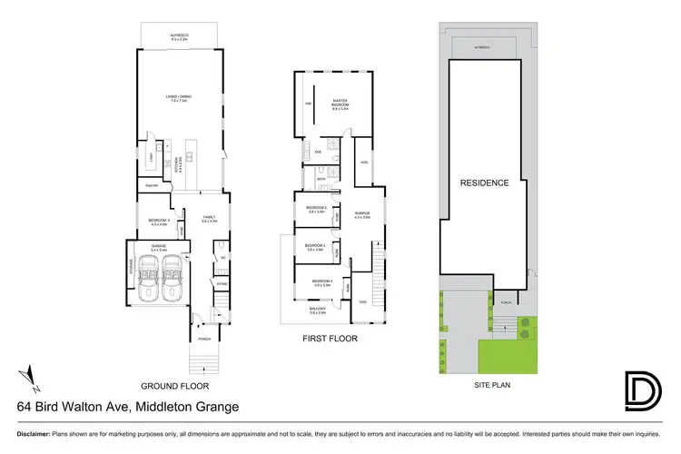 Floorplan of Homely house listing, 64 Bird Walton Avenue, Middleton Grange NSW 2171