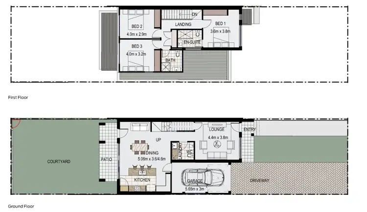 Floorplan of Homely townhouse listing, Address available on request
