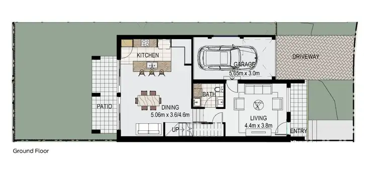 Floorplan of Homely townhouse listing, Address available on request