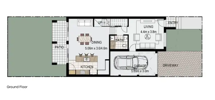 Floorplan of Homely townhouse listing, Address available on request