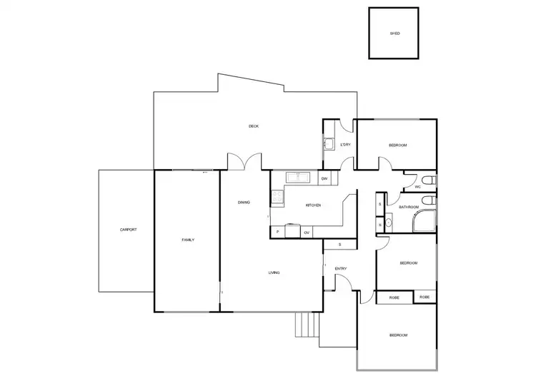 Floorplan of Homely house listing, 138 Burrinjuck Crescent, Duffy ACT 2611