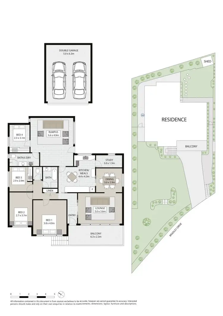 Floorplan of Homely house listing, 20 Bradley Drive, Carlingford NSW 2118