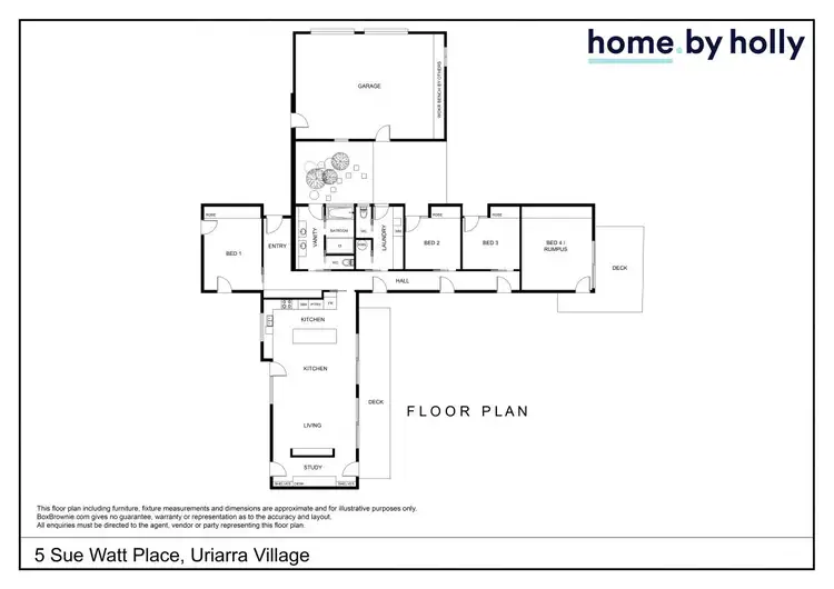 Floorplan of Homely house listing, 5 Sue Watt Place, Uriarra Village ACT 2611