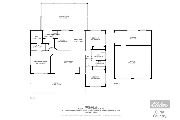 Floorplan of Homely house listing, 33 Templar Road, Glenwood QLD 4570