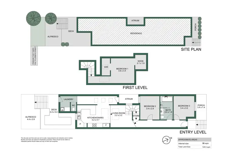 Floorplan of Homely house listing, 4 Brent Street, Rozelle NSW 2039