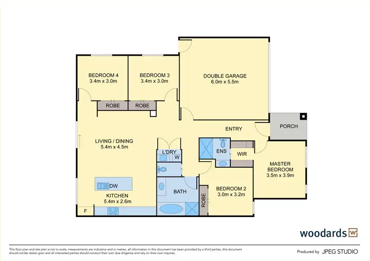 Floorplan of Homely house listing, 71 Montego Boulevard, Sunbury VIC 3429