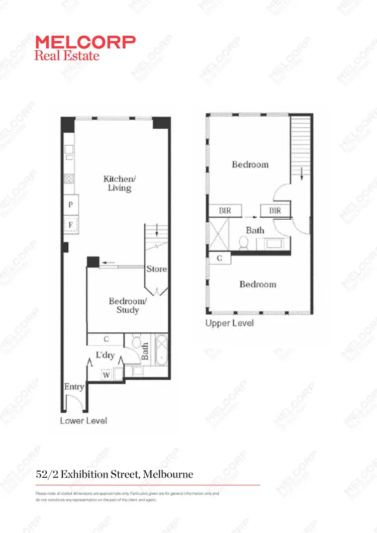 Floorplan of Homely apartment listing, 52/2 Exhibition Street, Melbourne VIC 3000