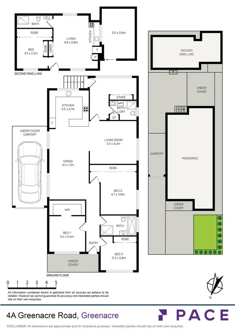 Floorplan of Homely house listing, 4A Greenacre Road, Greenacre NSW 2190