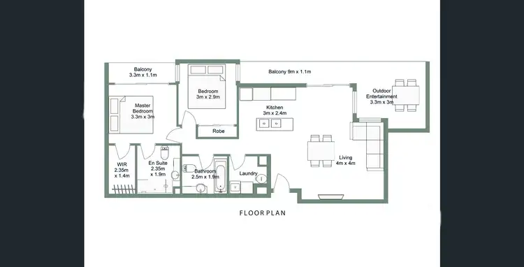 Floorplan of Homely apartment listing, 29/93-95 McLeod Street, Cairns City QLD 4870