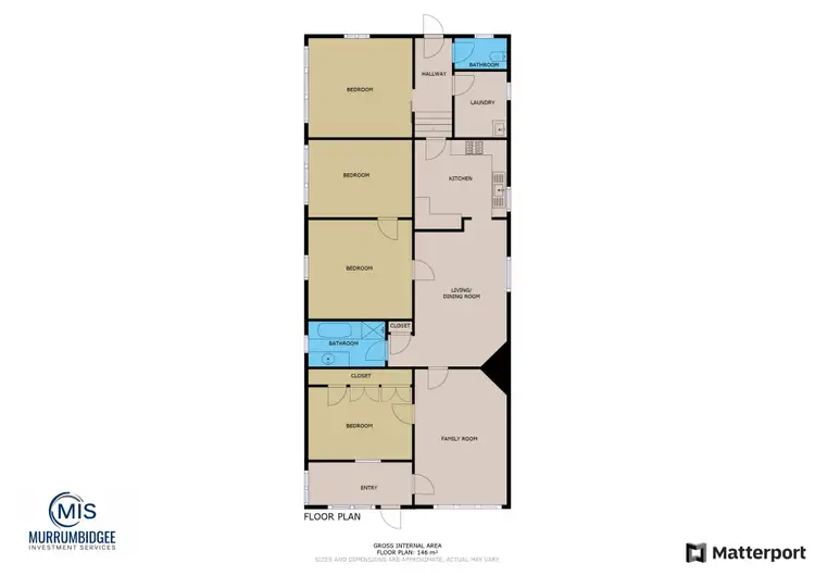 Floorplan of Homely house listing, 76 Whitton Street, Narrandera NSW 2700