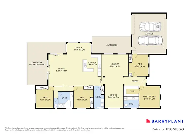 Floorplan of Homely house listing, 3 Wales Court, Hillside VIC 3037