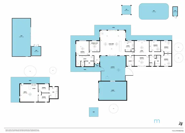 Floorplan of Homely house listing, 25 Yaroona Road, Kangarilla SA 5157