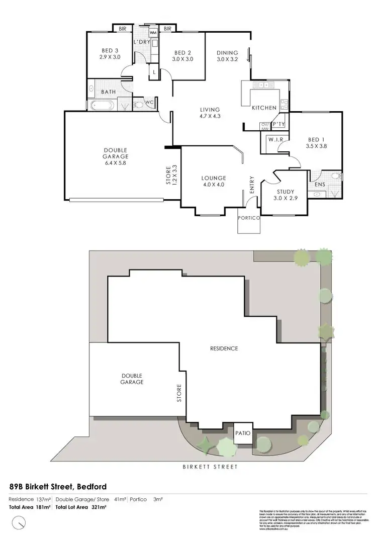 Floorplan of Homely villa listing, 89B Birkett Street, Bedford WA 6052