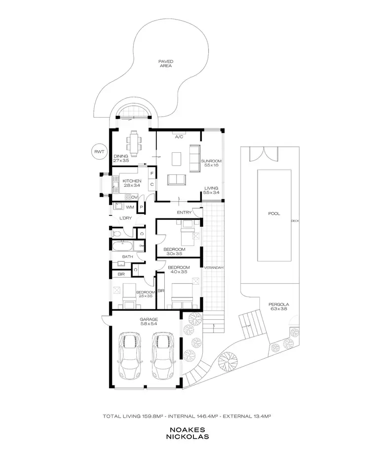 Floorplan of Homely house listing, 1 The Esplanade, Hallett Cove SA 5158