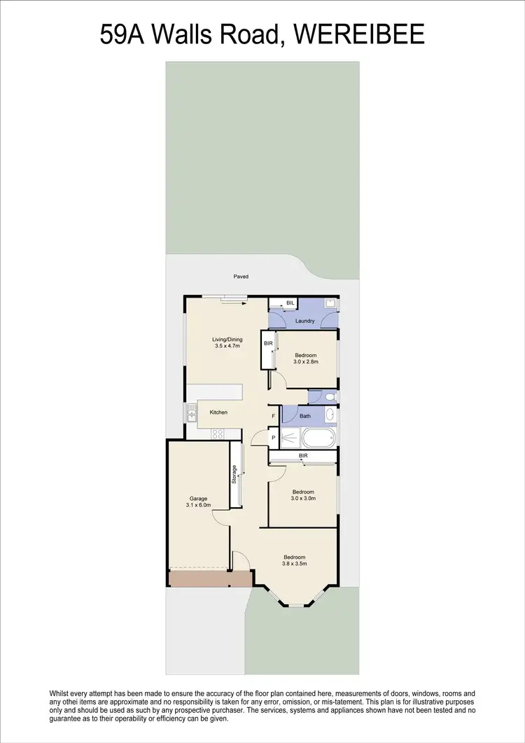 Floorplan of Homely house listing, 59A Walls Road, Werribee VIC 3030