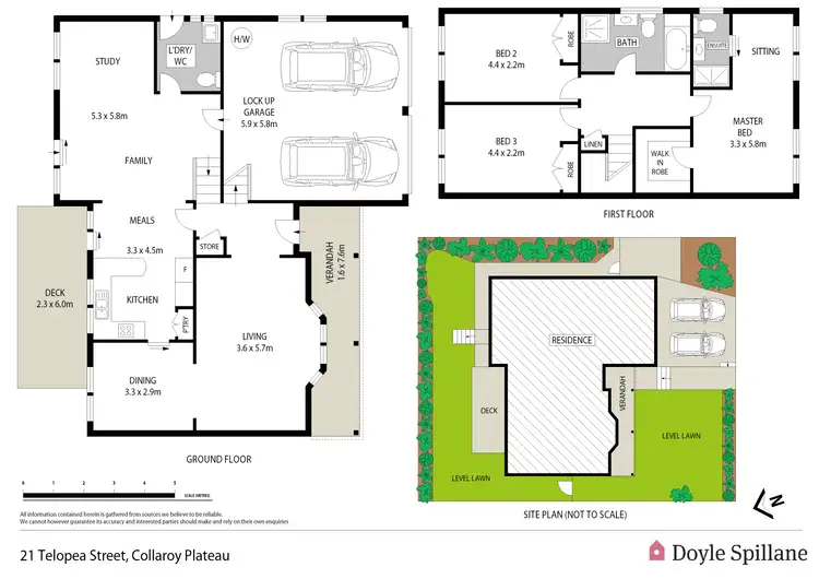 Floorplan of Homely house listing, 21 Telopea Street, Collaroy Plateau NSW 2097