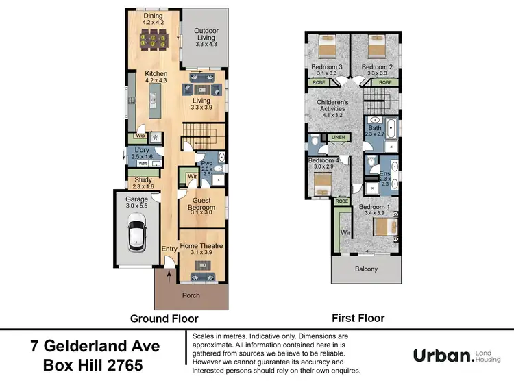Floorplan of Homely house listing, 7 Gelderland Avenue, Box Hill NSW 2765